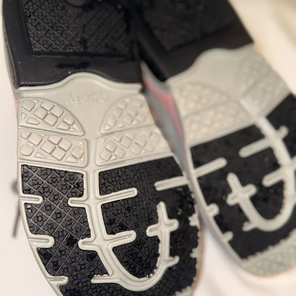 Gravity Defyer Gdefy Women’s Walking Shoes Size 9 Gray Pink Orthopedic - Picture 10 of 11